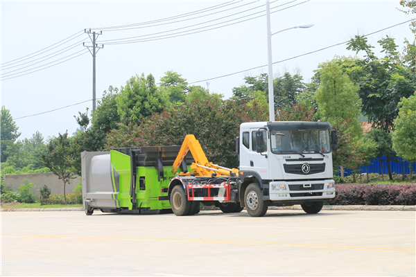 东风华神套臂10-15方式垃圾车