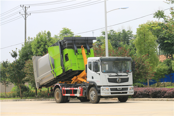 东风华神套臂10-15方式垃圾车